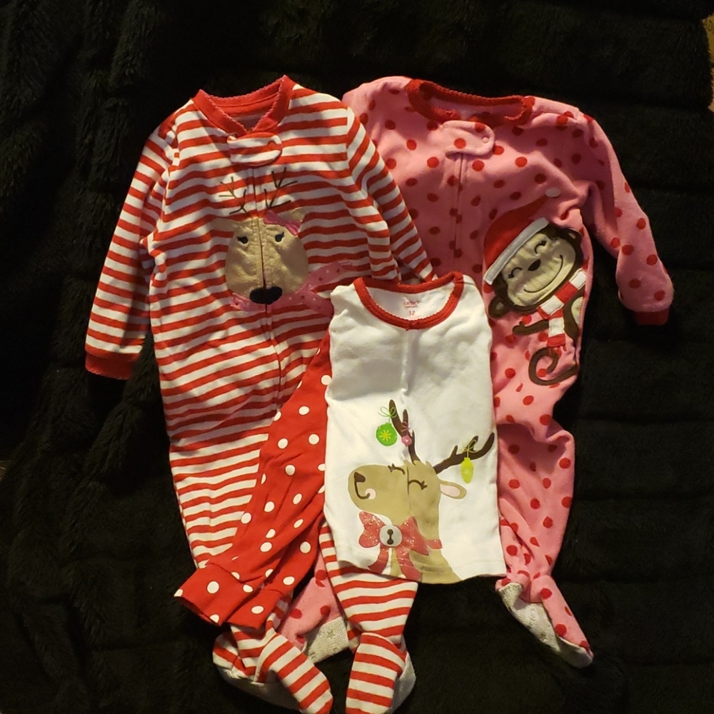 3 Christmas pajamas
